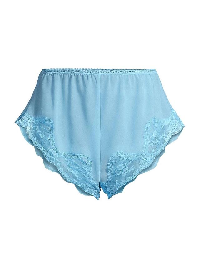 Womens Harley Lace-Trimmed Chiffon Shorts Product Image