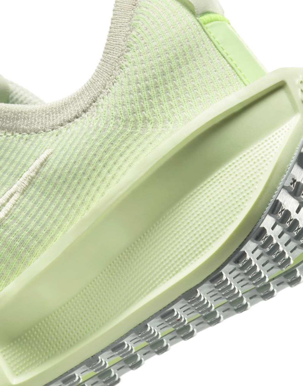 Nike Running Interact Run sneakers in pale green  Product Image