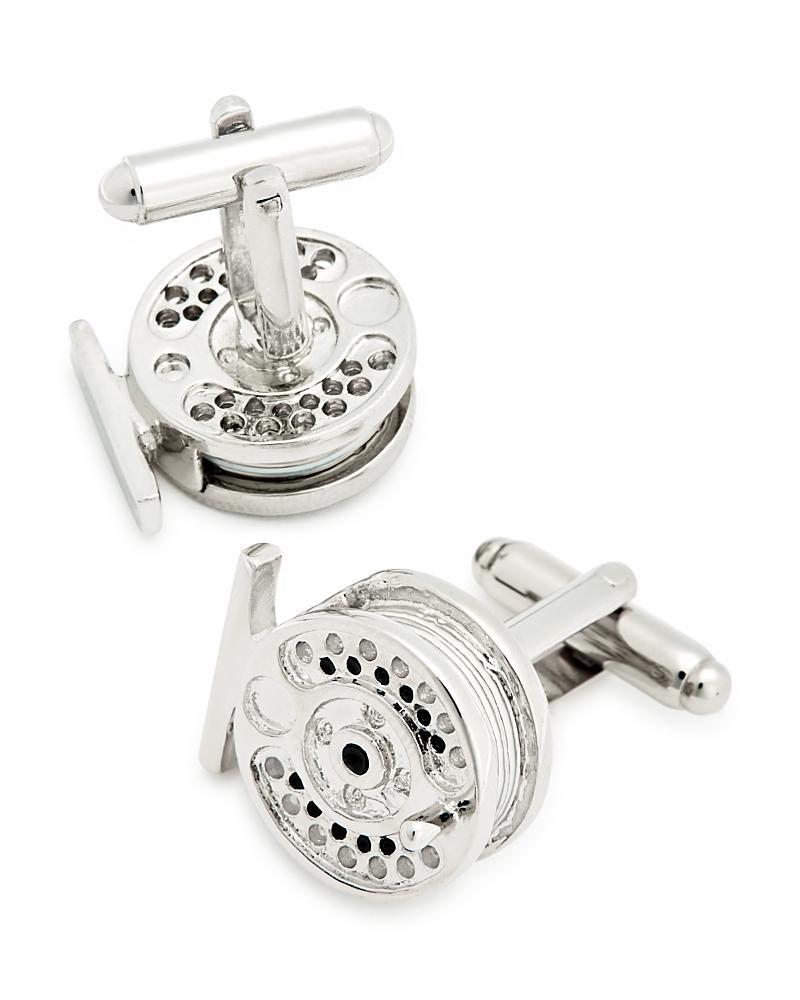 Mens Fly Fishing Reel Cufflinks Product Image