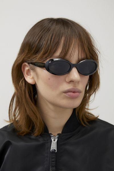 Mazzy 90s Plastic Oval Sunglasses Womens at Urban Outfitters Product Image