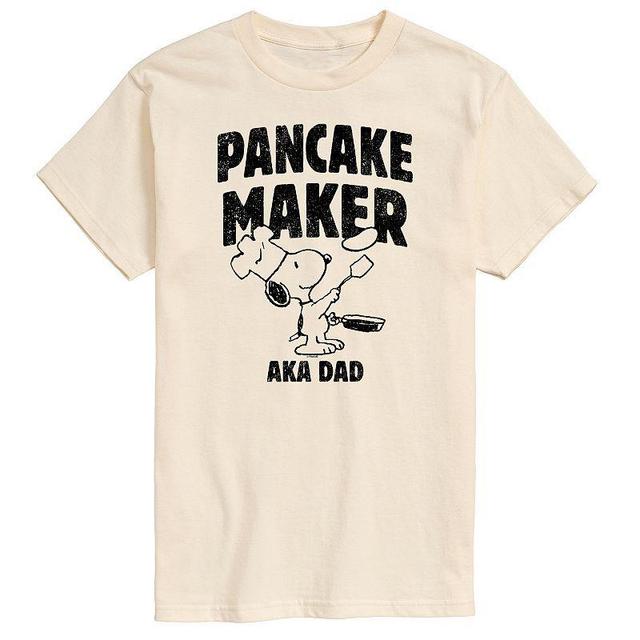 Mens Peanuts Pancake Maker Graphic Tee Product Image