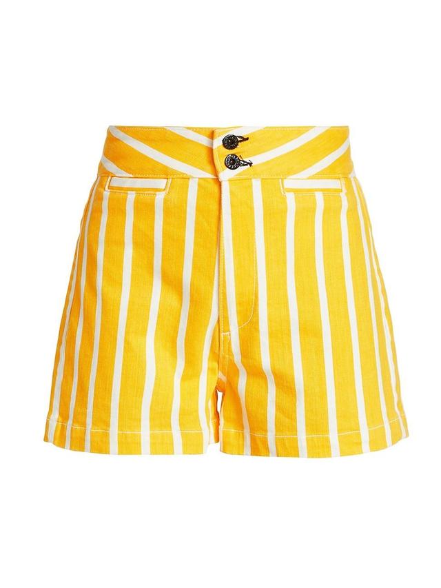 Womens Brighton Striped Shorts Product Image