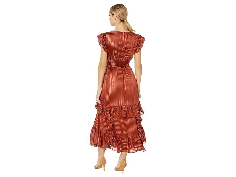 Marie Oliver Uma Dress (Clay) Women's Clothing Product Image