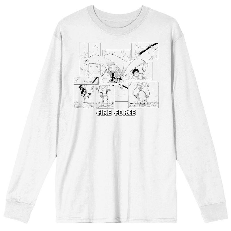 Mens Fire Force Shinra Kusakabe Long Sleeve Graphic Tee Product Image