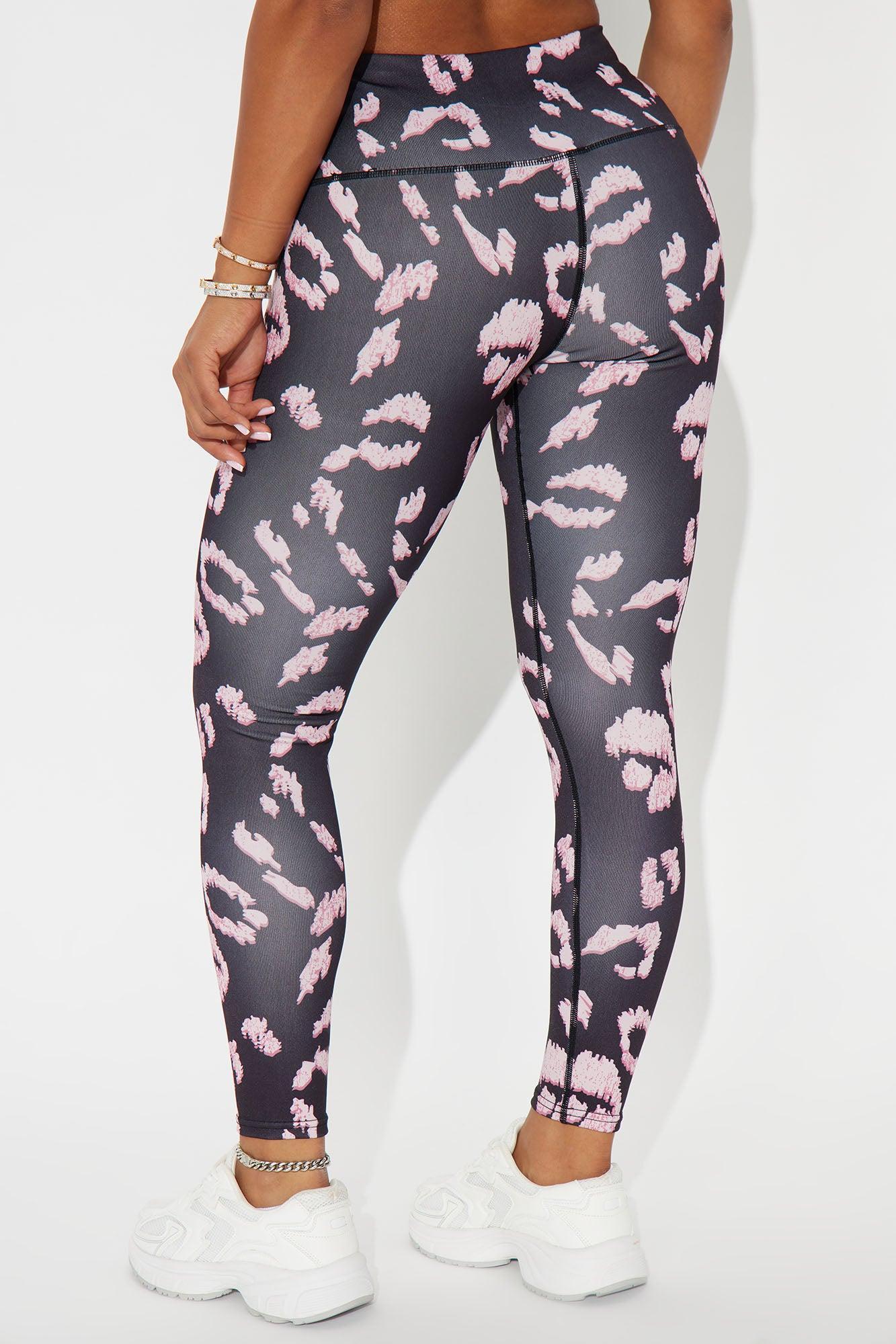 Kiss And Tell Active Legging - Black/combo Product Image