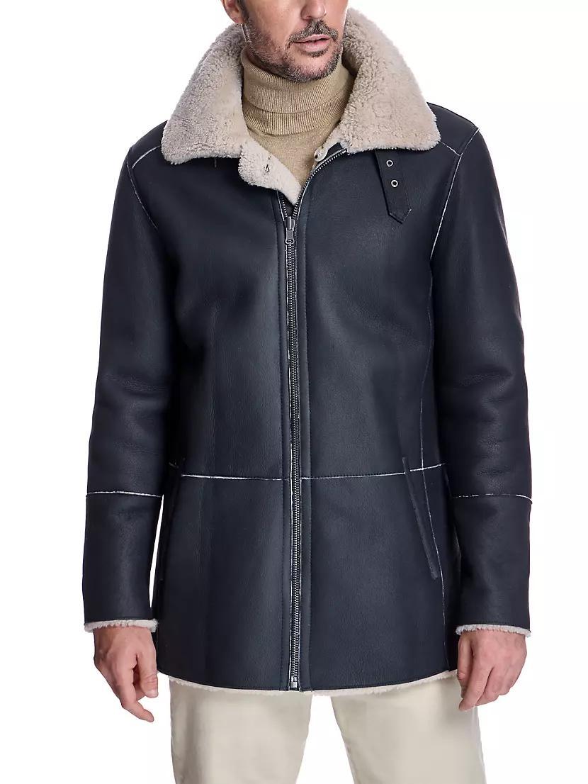 Reversible Shearling Jacket Product Image