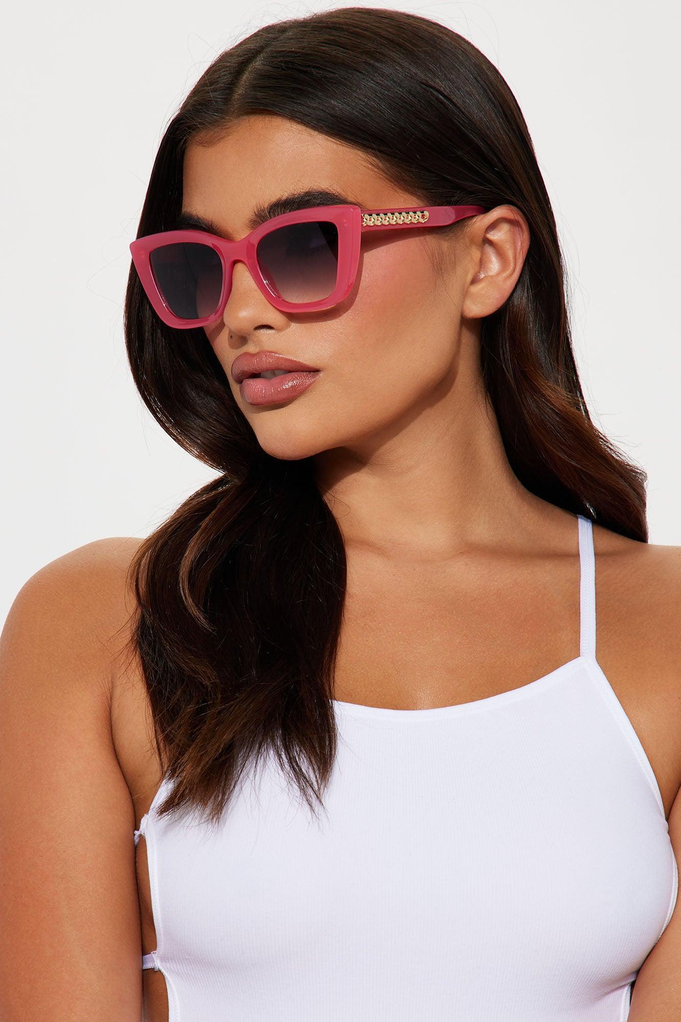 Me Myself And I Sunglasses - Pink Product Image