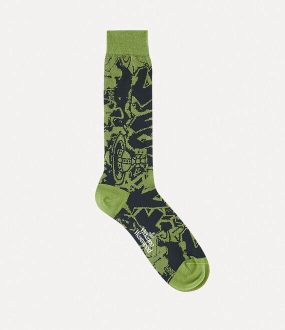 Graffiti Sock Product Image