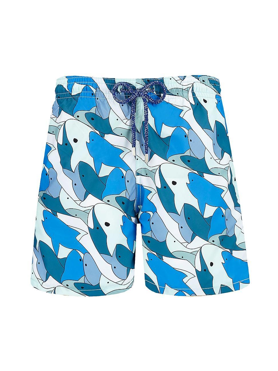 Mens Shark Swim Shorts Product Image