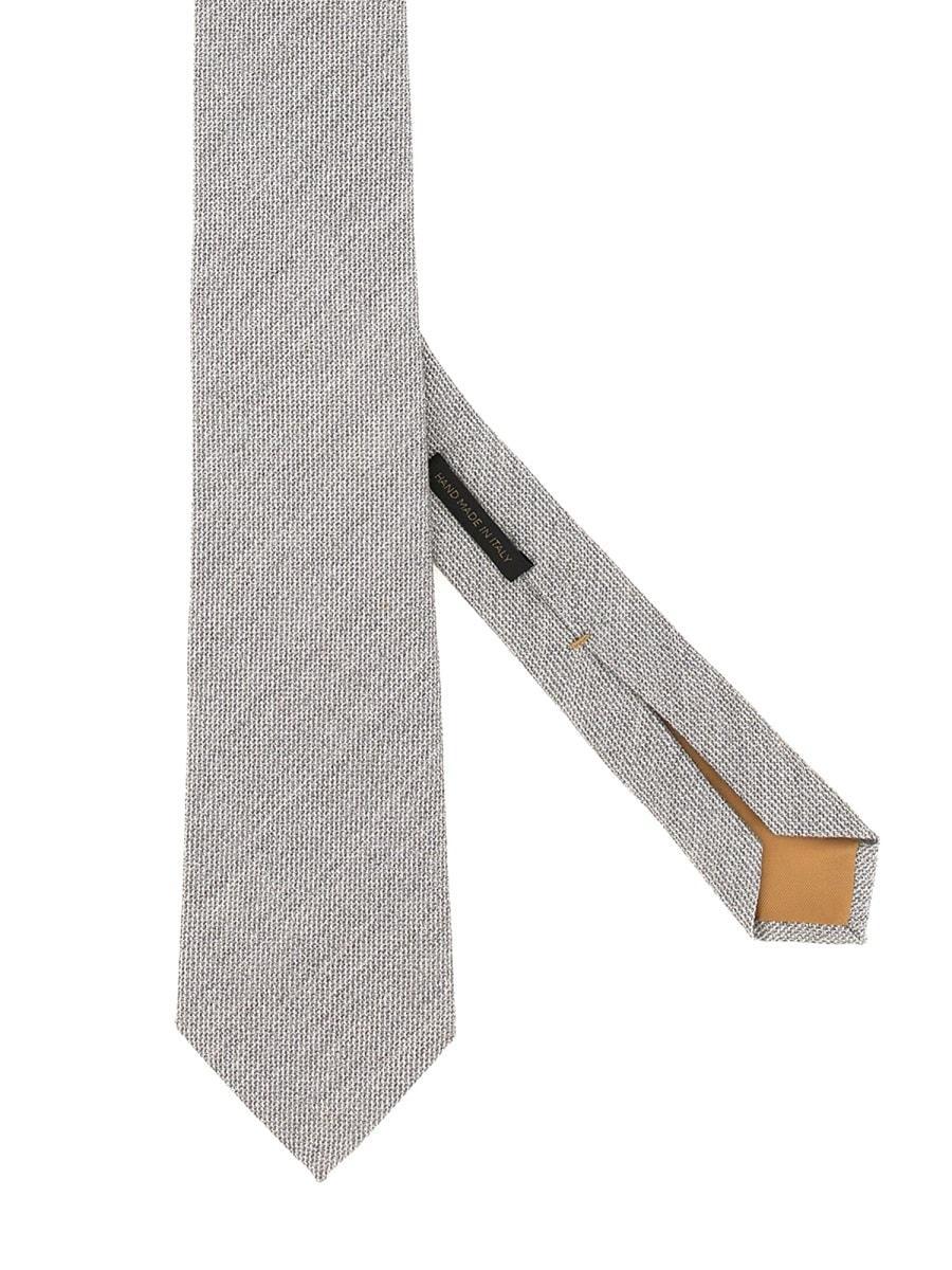 HUGO BOSS Boss Dpp-wool Tie In Grey Product Image