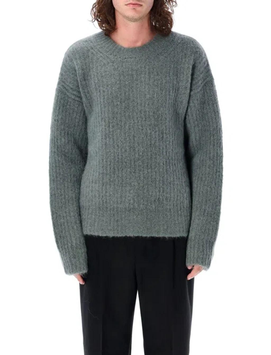 AMI ALEXANDRE MATTIUSSI Stricksweater Aus Mohairmischung In Antic Clay Product Image