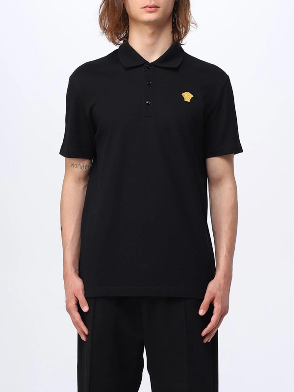 Polo Shirt  Men Color Black Product Image