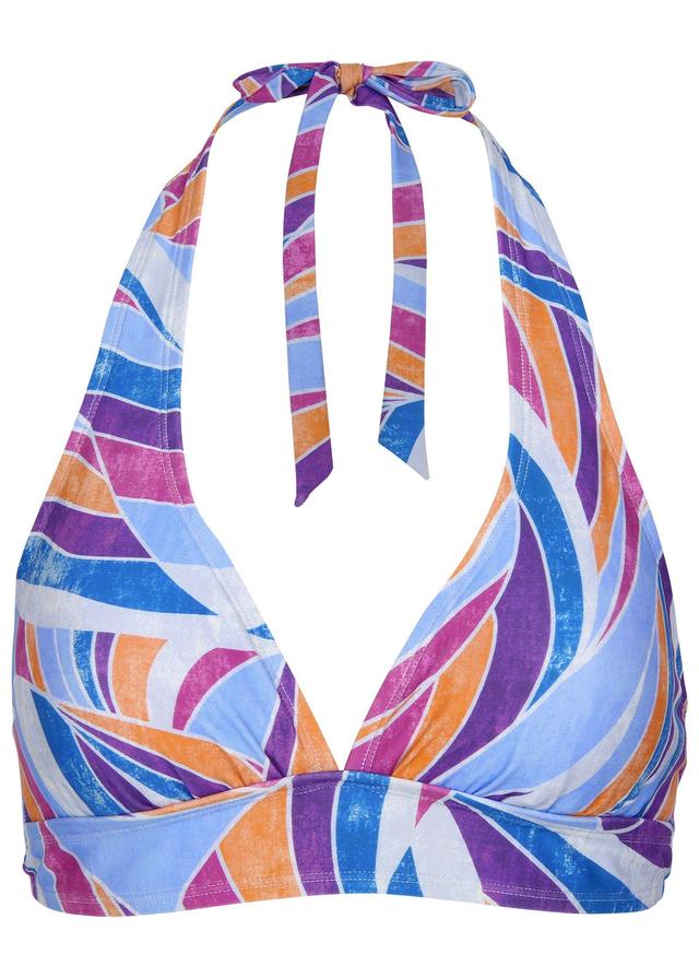 Anguilla Perfect Fit Halter - Santa Monica Abstract Product Image