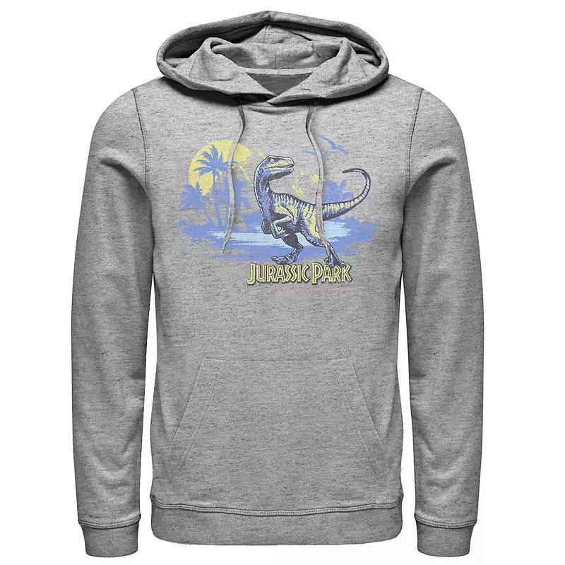 Disneys Lilo & Stitch Mens Pop Art Comic Stitch Hoodie Athletic Grey Product Image