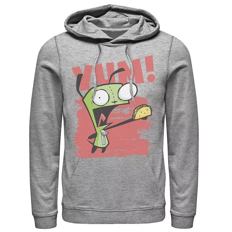 Mens Cartoon Network Classic Retro Checkered Logo Hoodie Dark Grey Product Image