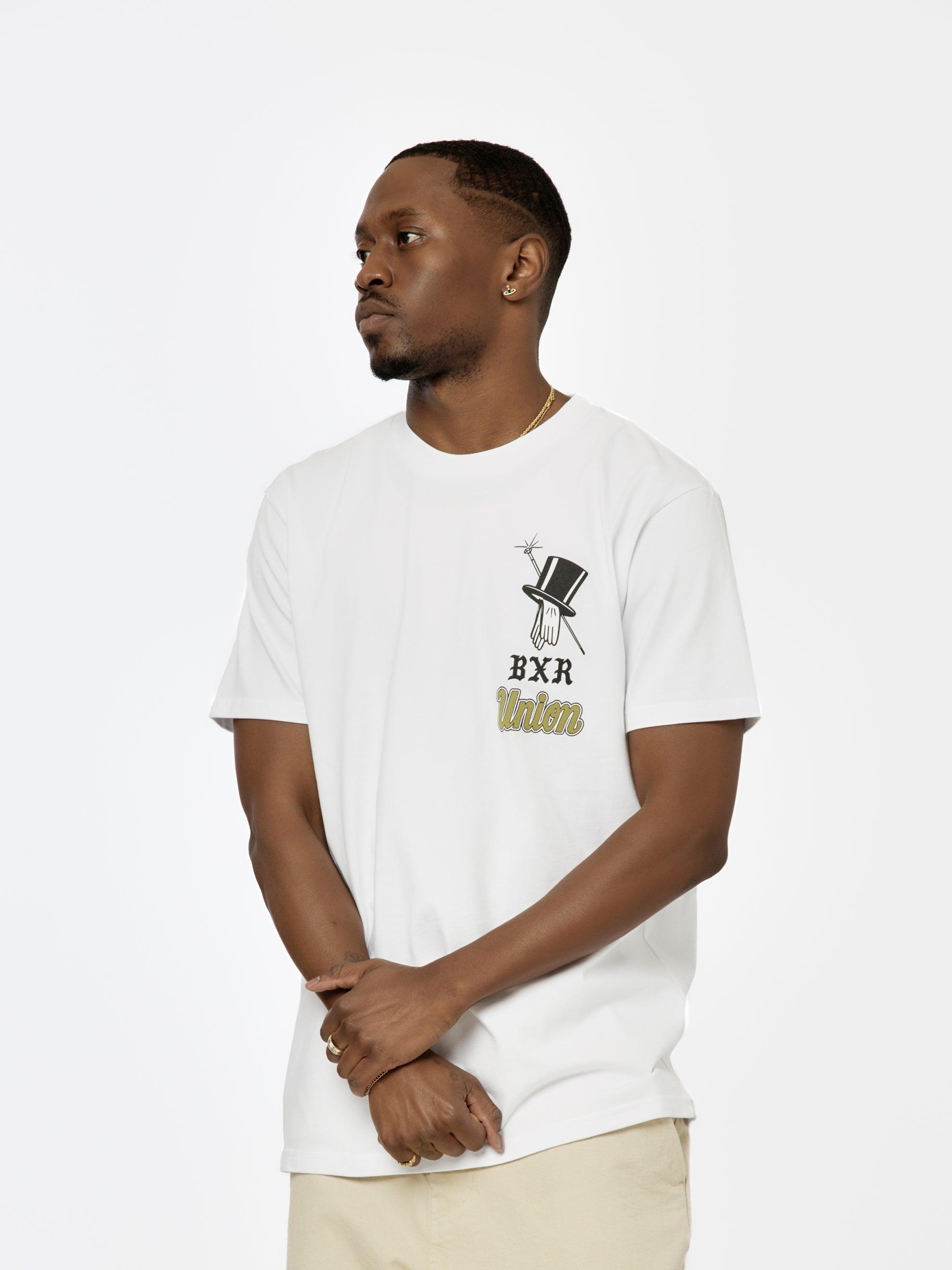 BXR + UNION GENTS OF DESIRE SEAL TEE (White) Product Image