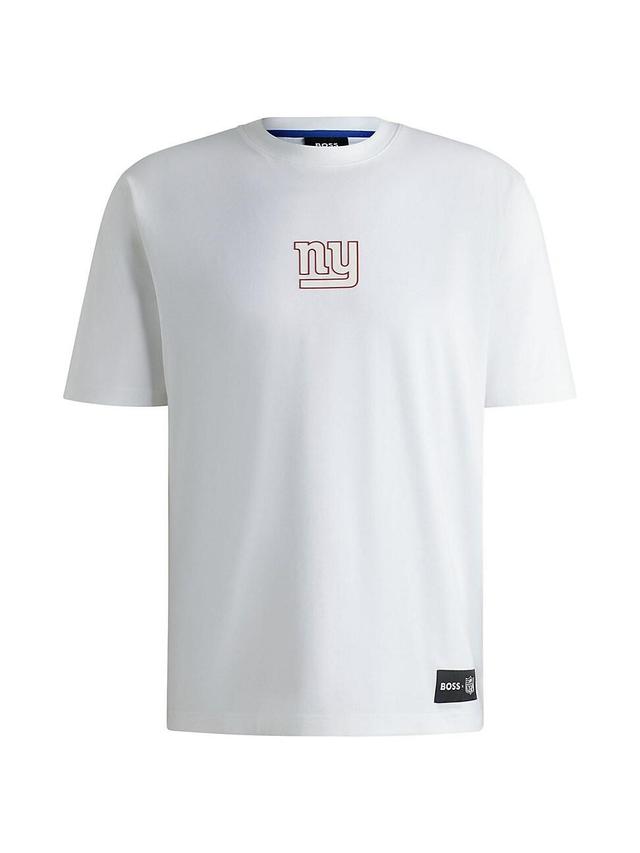 Mens BOSS x NFL Stretch Cotton T-Shirt with Special Branding Product Image