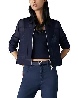 Marella Ortisei Mesh Cropped Jacket Product Image