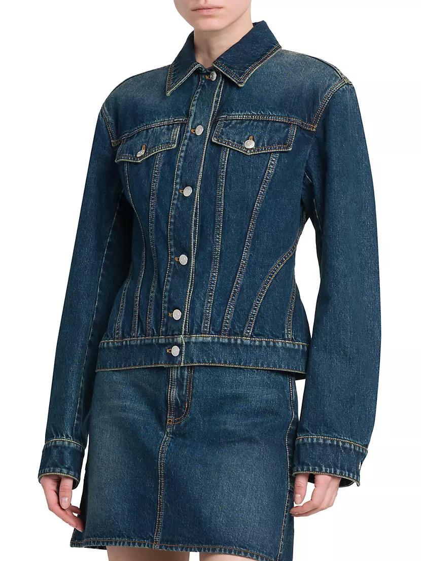 Tailored Denim Jacket Product Image