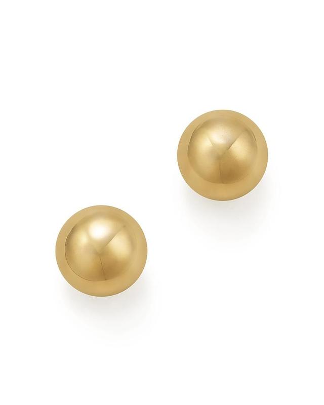 14K Yellow Gold Ball Stud Earrings - 100% Exclusive Product Image