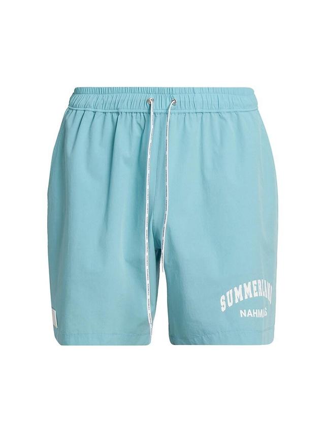 Mens Queen Of The Coast Summerland Swim Trunks Product Image