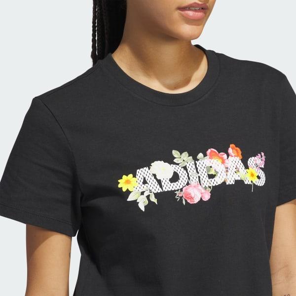 Floral Mesh Graphic Tee Product Image