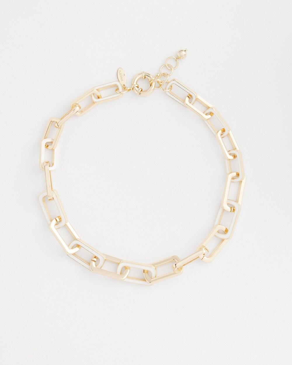 Enamel Chain Necklace Product Image