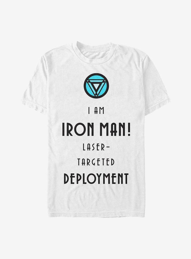 Marvel Iron Man Iron Deployment T-Shirt Product Image