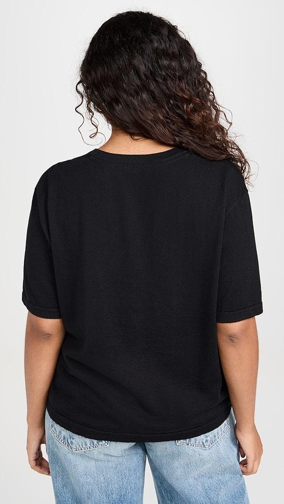 RAILS Cotton Cashmere Short Sleeve Crew Tee | Shopbop Product Image