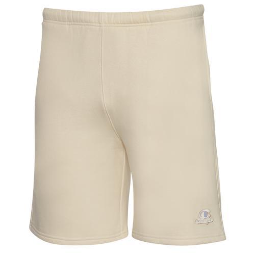 Champion Mens Champion Classic Fleece Shorts - Mens Tan Product Image