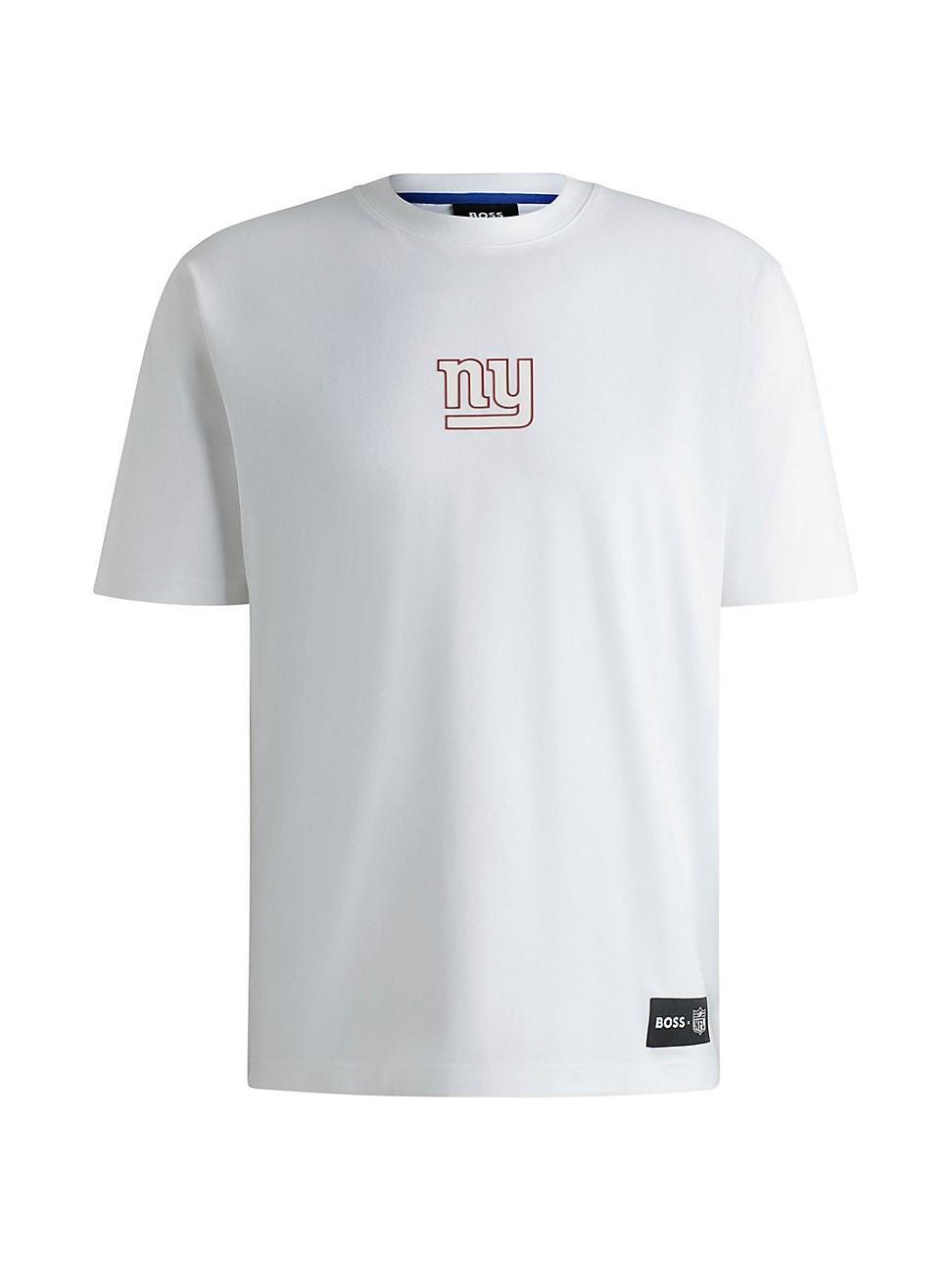 Mens BOSS x NFL Interlock-Cotton T-Shirt with Special Branding Product Image