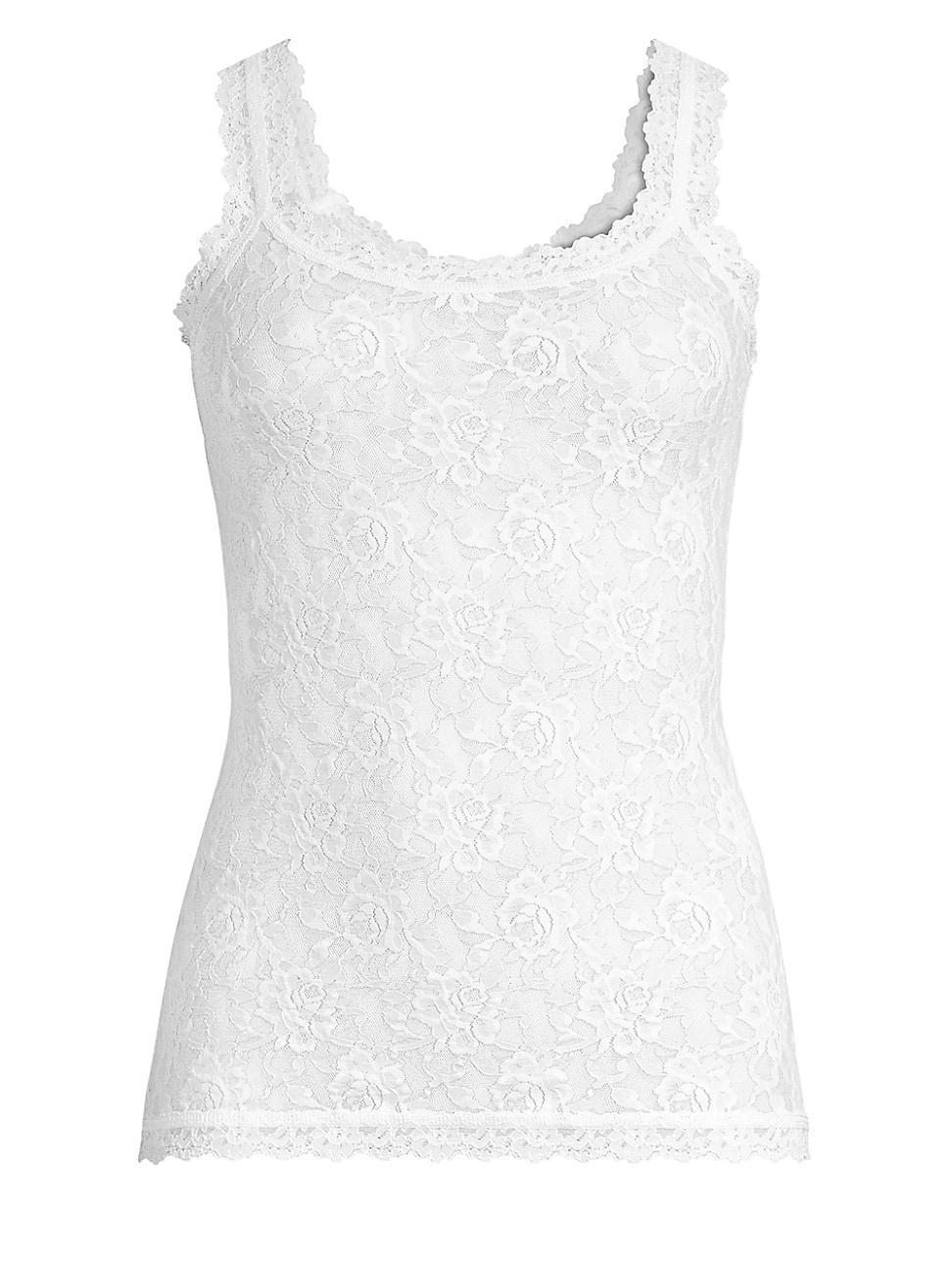 Hanky Panky Womens Signature Sheer Lace Lingerie Camisole 1390L Product Image