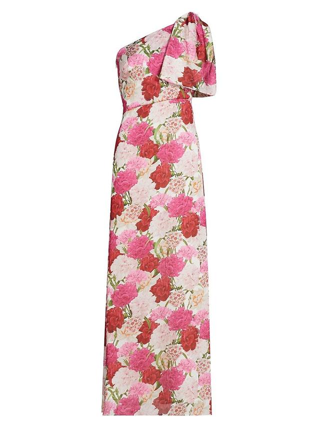 Womens Chelsea Floral Georgette Gown Product Image