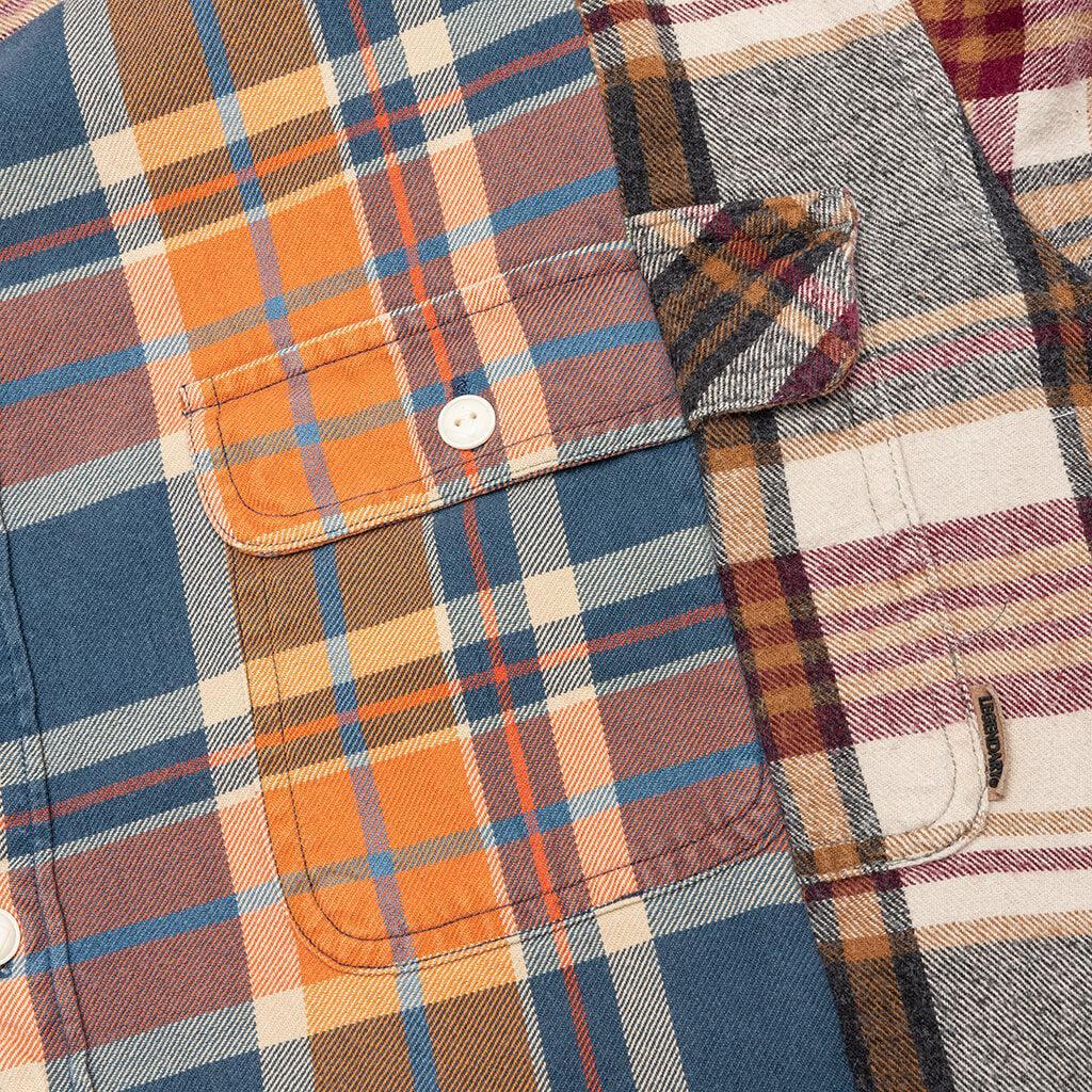 Re-Tartan Flannel Shirt - Multi Male Product Image