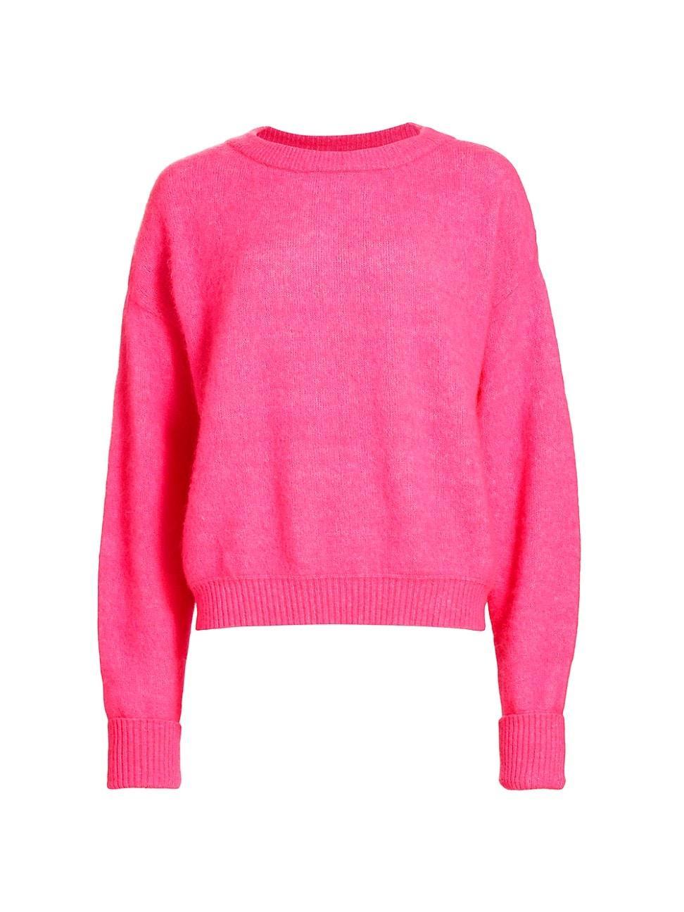 American Vintage Vitow Sweater in Fuchsia. - size XS/S (also in M/L) Product Image