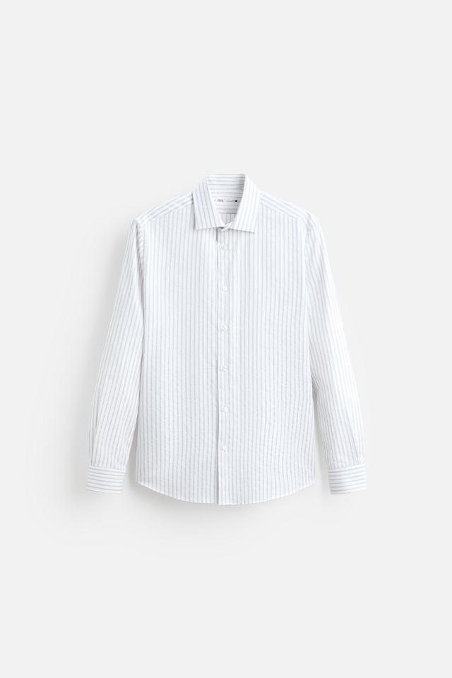 STRUCTURED STRIPED SHIRT Product Image