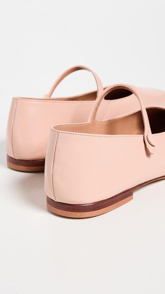 Mansur Gavriel Square Toe Mary Jane Flats | Shopbop Product Image