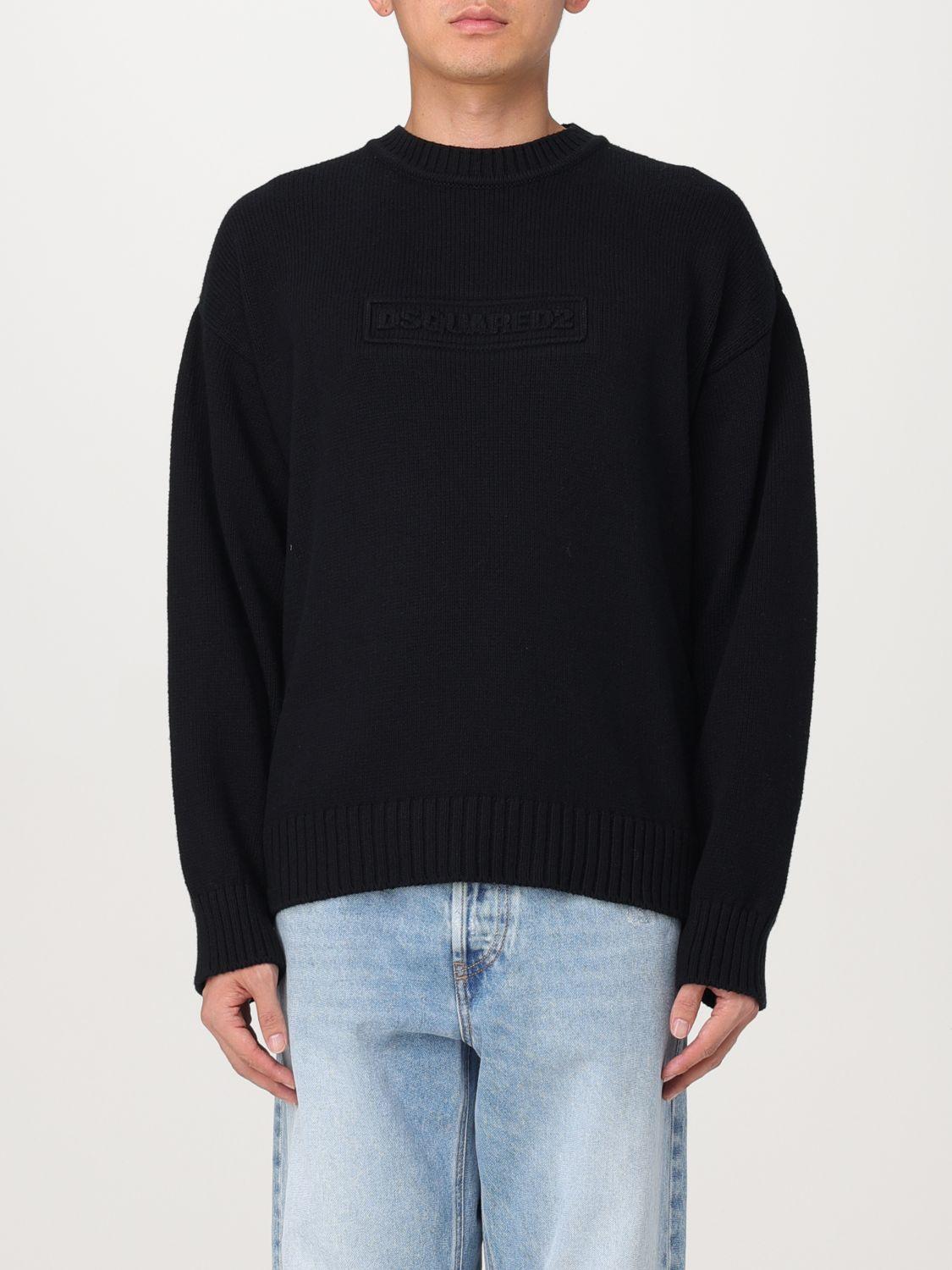 DSQUARED2 Sweater  Men Color Black In Schwarz Product Image