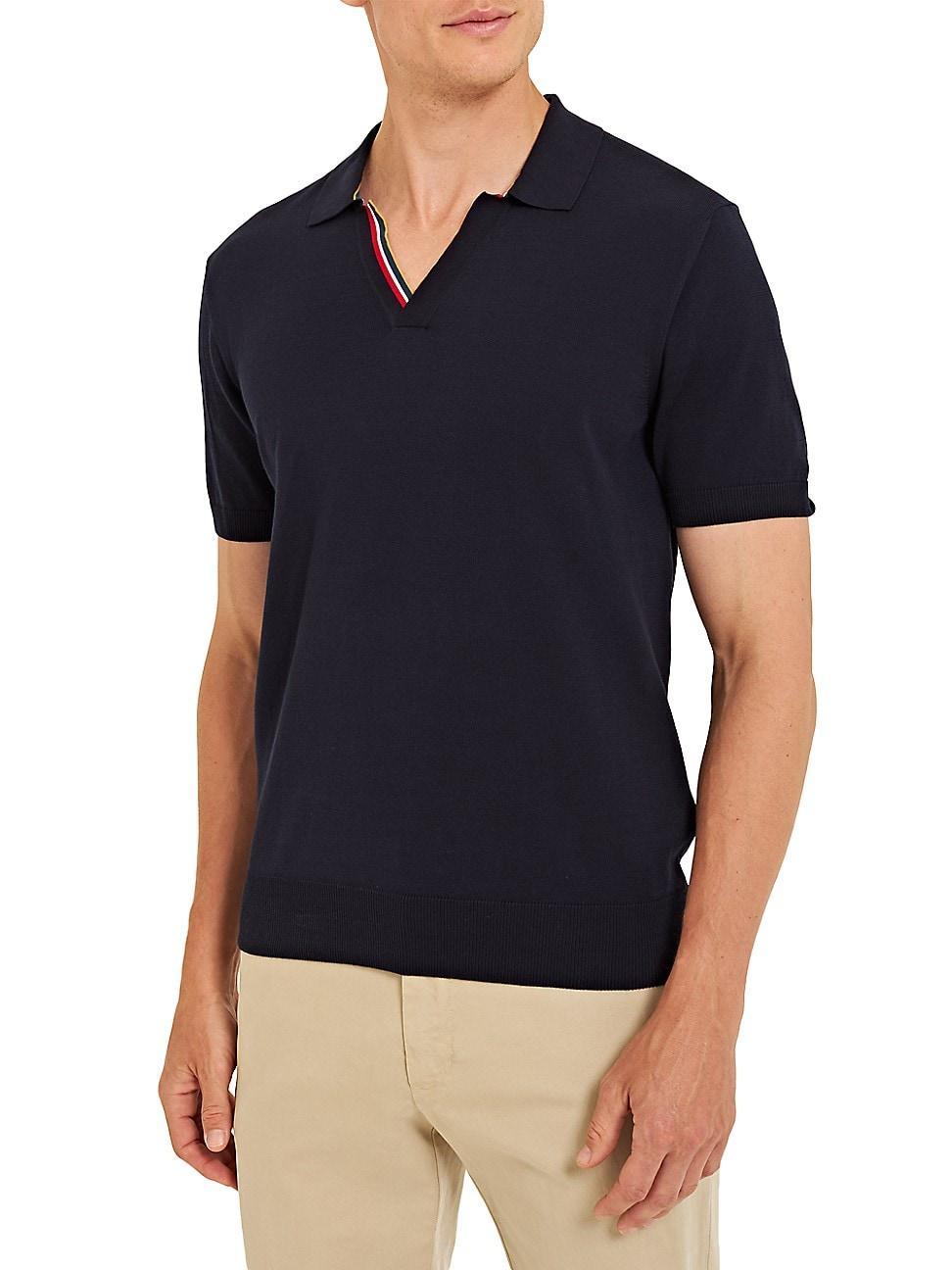 Mens Horton Short-Sleeve Polo Sweater Product Image