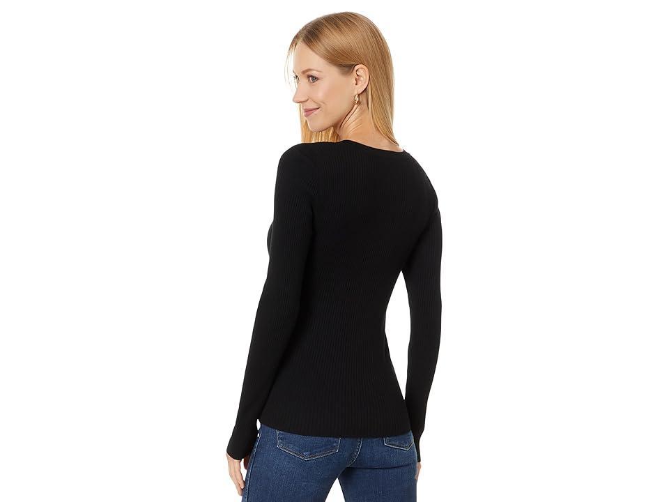 Lilla P Ribbed Cardigan Sweater Women's Sweater Product Image