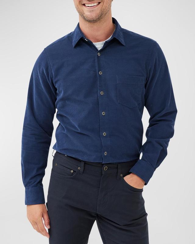 Mens Coal Stream Corduory Shirt Product Image