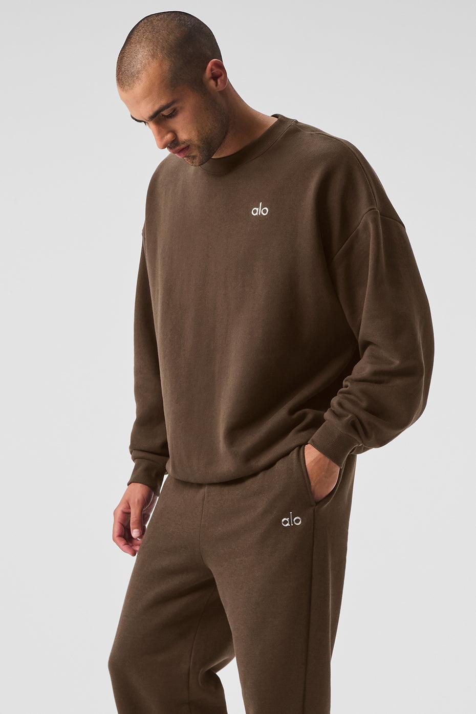 Accolade Crew Neck Pullover - Espresso Product Image