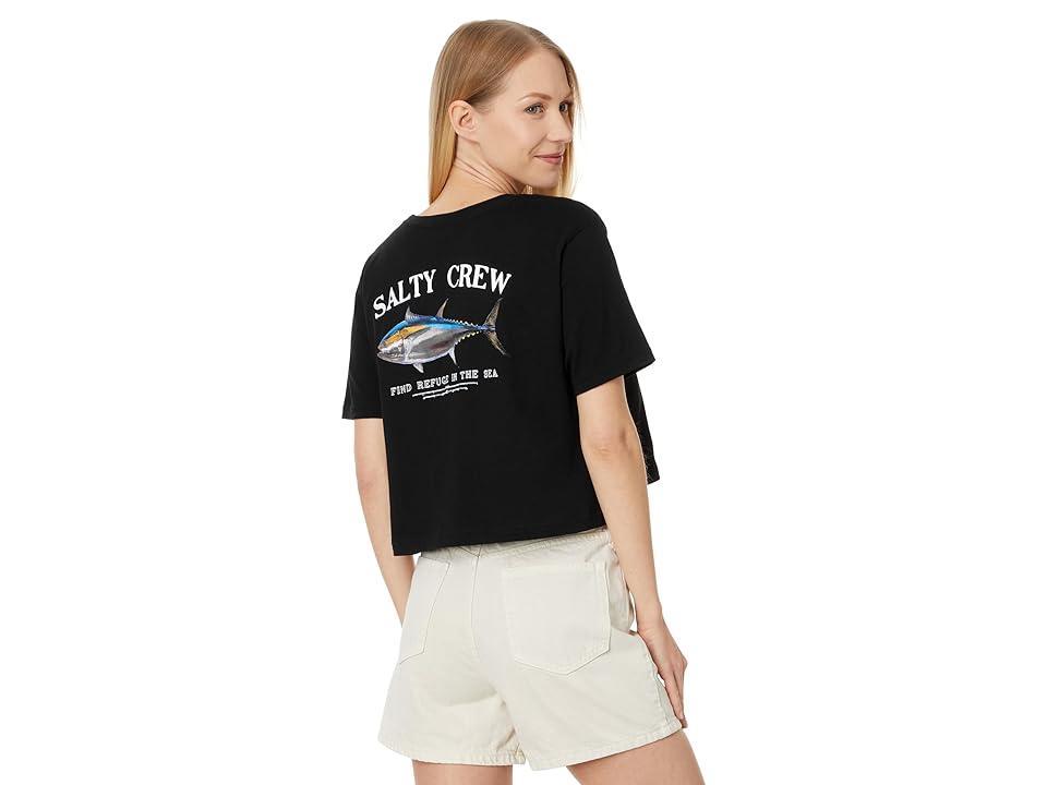 Salty Crew Big Blue Crop Tee Women's Clothing Product Image