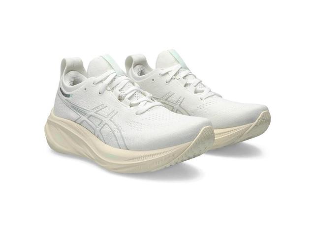 ASICS Women's GEL-Nimbus 26 White) Women's Shoes Product Image