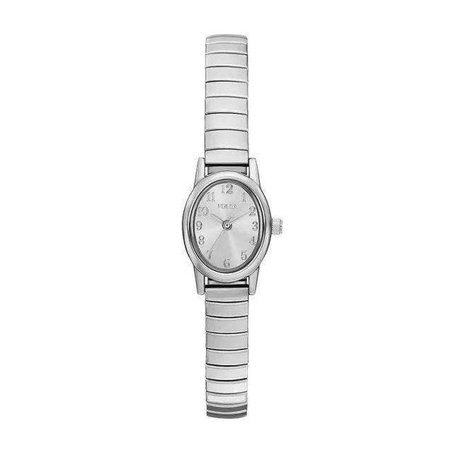 Folio Womens Oval Expansion Watch, White Product Image