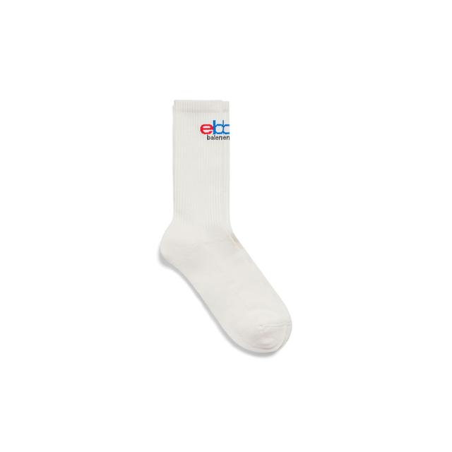 Men's Ebay Socks in White Product Image