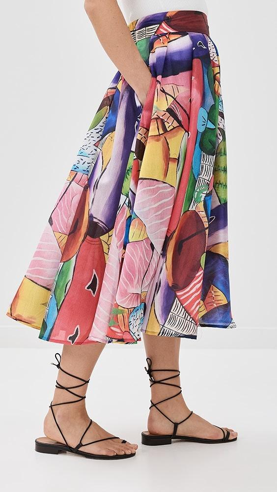 Stella Jean Shantung Skirt | Shopbop Product Image