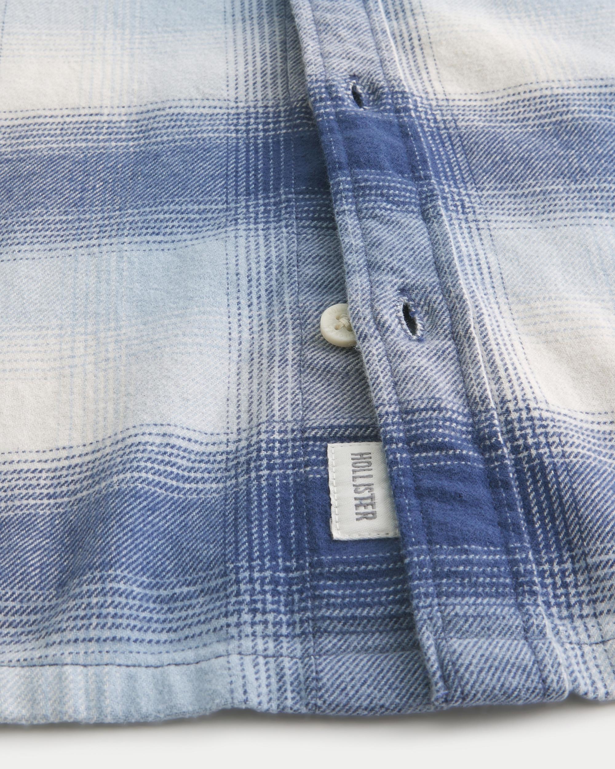 Flannel Button-Through Shirt Product Image