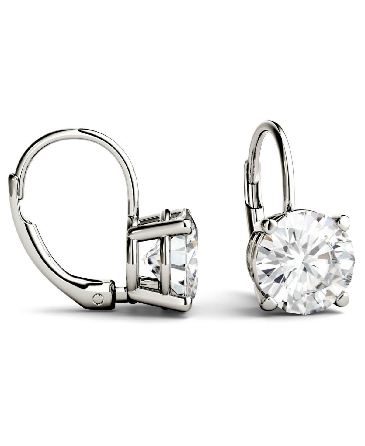 Charles & Colvard 3 Ct. T.w. Lab Created Moissanite Leverback Earrings Product Image