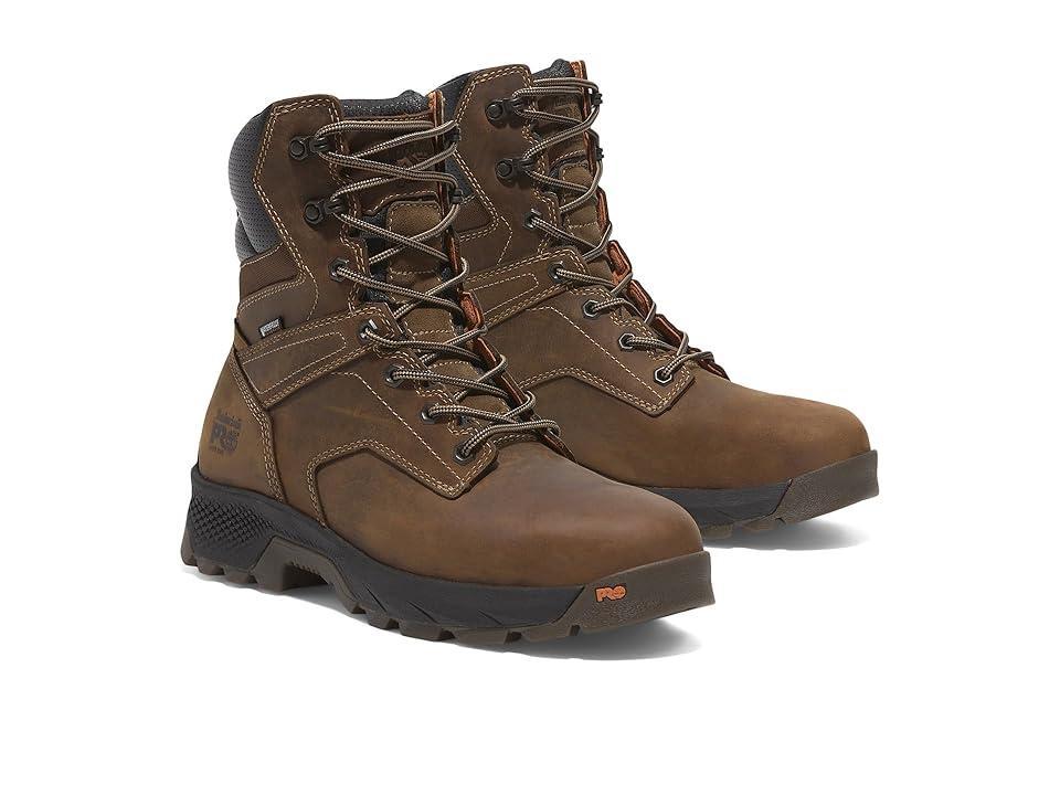 Timberland PRO TiTAN EV 8 Inch Soft Toe Waterproof (Earth Bandit ) Men's Work Boots Product Image